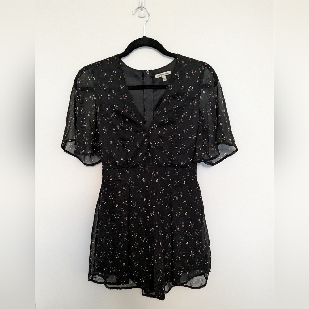 Small Formal Starry Romper